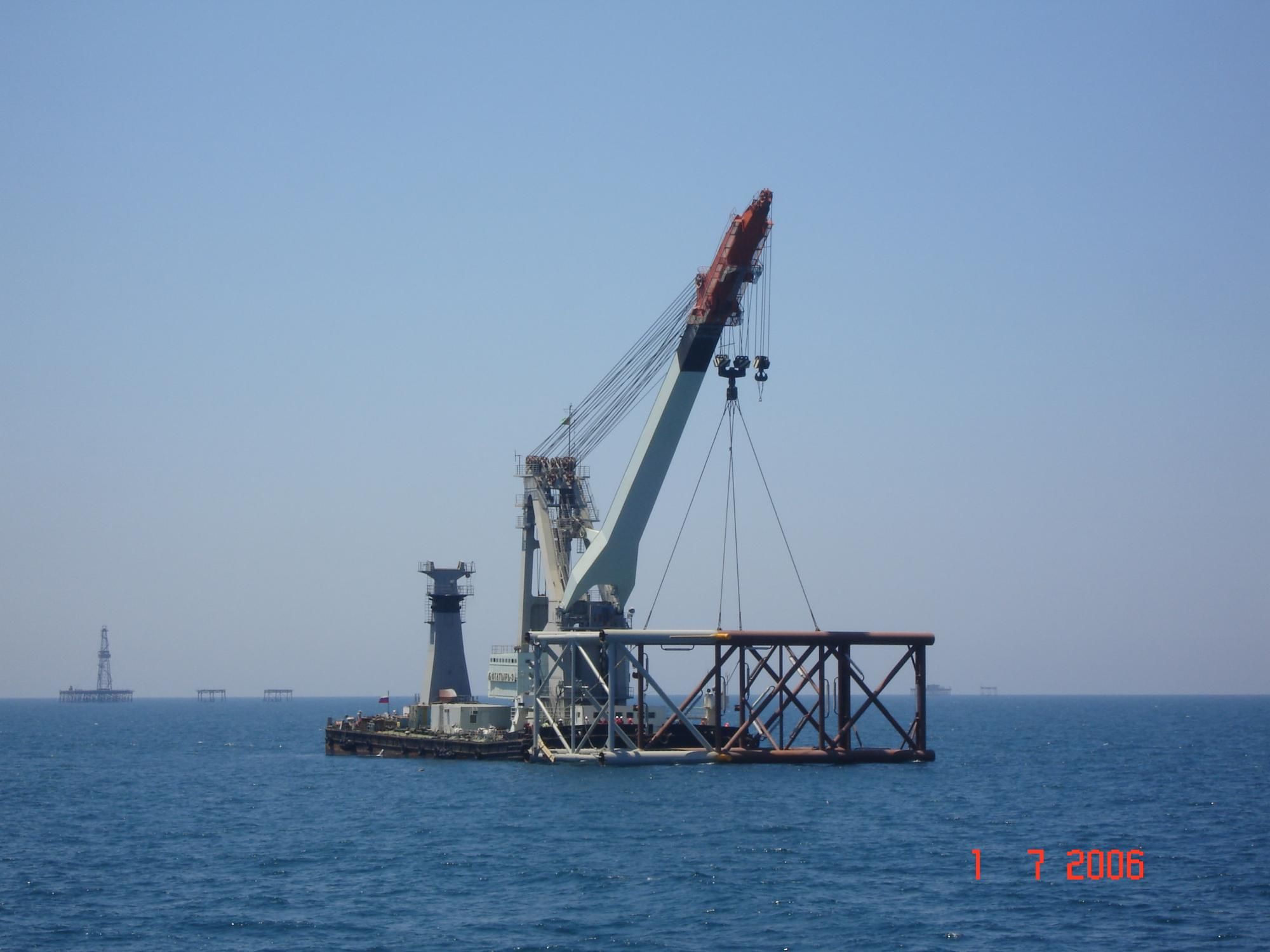Installation of Offshore Facilities (Offshore Fixed Platforms, Single Point Mooring Systems) — изображение №1
