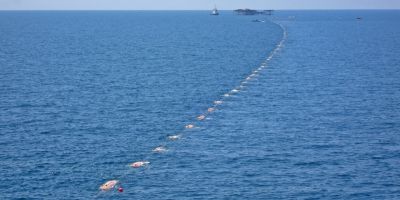 Construction of Three Subsea Pipelines at LAM and ZHDANOV Fields